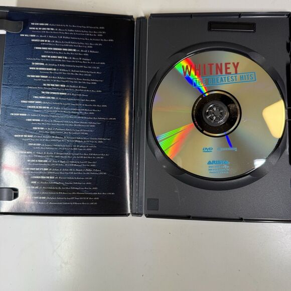 Whitney Houston - Greatest Hits DVD Used - Very Good - Picture 3 of 4